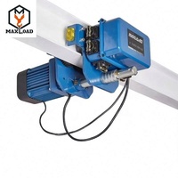 Palans électriques européens à bas prix avec chariot manuel pour palan de 500 kg, 220-440 V, 50 Hz/60 Hz, 3P, avec embrayage à friction