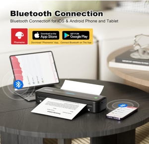 Phomemo M833 A4/2/3 Tragbarer Thermo drucker im Papierformat 300DPI KEIN Tinten drucker für mobile Büros und Studenten - Product Image 3