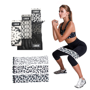 Tùy Chỉnh Logo Tập Thể Dục Vòng Lặp Vải Resistance Nhạc Set Chống Trượt Đàn Hồi Chiến Lợi Phẩm 3 Ban Nhạc Hip Vòng Tròn Bootie Ban Nhạc Set - Product Image 1