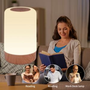 Lampe de nuit tactile rechargeable F13, multicolores, portable, pour bureau, chevet, 16 couleurs RGB, lumière d'ambiance - Product Image 3