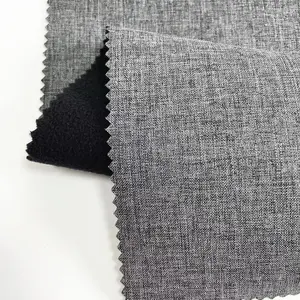 100% di alta qualità in poliestere 300D tessuto cationico legato TPU pile per giacca esterna legante polar pile tessuto fornitori