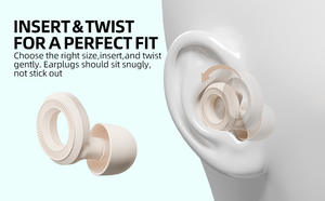 Tapones para los Oídos con Reducción de Ruido, Triple Reducción Física de Ruido, Silicona Hipoalergénica, Tapones de Silicona para Nadar - Product Image 4