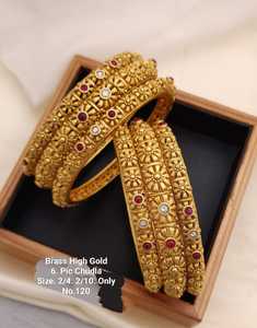 Gelang perhiasan pengantin <span class=keywords><strong>India</strong></span> kualitas Premium dengan gelang emas desain kustom dari ekspor <span class=keywords><strong>India</strong></span>