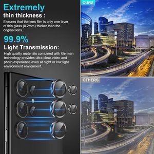 Nuglas Venta caliente para <span class=keywords><strong>Samsung</strong></span> S23 Ultra 2024 <span class=keywords><strong>Nuevo</strong></span> Protector de pantalla de lente de cámara con localizador - Product Image 6