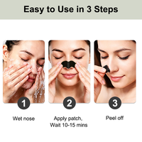 LUCKY BERRY Patchs Nasaux aux Herbes Nettoyants en Profondeur Soin de la Peau Anti-Points Noirs Bandes de Miel Nettoyantes et Resserreurs de Pores Véganes