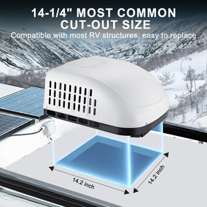 15000BTU 220v 115v Roof Top air Conditioner for <b>Ac</b> Truck Campervan - Product Image 3
