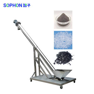 SOPHON bubuk kimia miring vertikal sistem konveyor sekrup transportasi butiran plastik kapasitas tinggi pengumpan Spiral <span class=keywords><strong>Hopper</strong></span> - Product Image 2