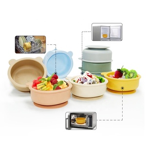 Plato de Silicona con Ventosa para Niños, Estilo Simple, Libre de BPA, Apto para Alimentos, Fabricación OEM ODM - Product Image 1