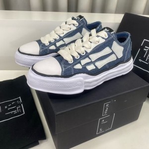 Chaussures de course unisexe MIHARA Collaboration 2026 pour hommes, à semelle épaisse, rehaussantes, à lacets, en cuir de vachette massif pour l'hiver - Product Image 3