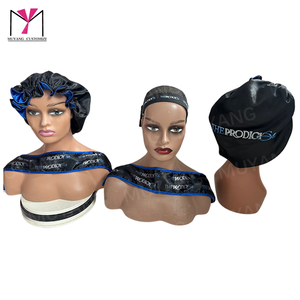 Satin Fashion Casual Outdoor Hair <b>Bonnet</b> Set with Band and Ear for Wig Plush Style Sleep <b>BONNET</b> All Seasons Use - Product Image 4