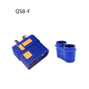 Conector Antichispas QS8 Azul 110A-180A - Enchufe de Desconexión Rápida de Amplio Rango de Corriente para Baterías LiPo en Drones y Aplicaciones RC - Product Image 3