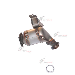 Tuyau d'échappement de convertisseur catalytique à trois voies à ajustement direct 409L en acier inoxydable Euro V émission pour <span class=keywords><strong>2016</strong></span> Geely <span class=keywords><strong>King</strong></span> <span class=keywords><strong>Kong</strong></span> - Product Image 3