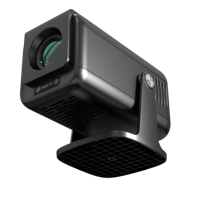 Projecteur LED intelligent 300 Lumens 1080P Android 13.0 4K avec support de mise au point automatique