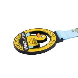 Medalla de Metal de Aleación de Zinc con Esmalte Suave, Personalizada, Precio al por Mayor, OEM, para Maratón, Gimnasia, Premio con Cinta - Product Image 4