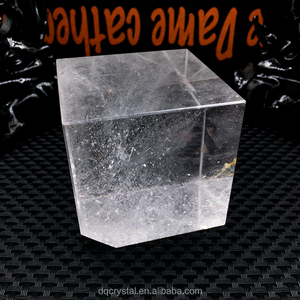 Cubo di Cristallo di Quarzo <span class=keywords><strong>Naturale</strong></span> Intagliato a Mano di Alta Qualità per Decorazione Casa - Product Image 2
