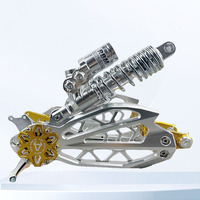 Suku Cadang Modifikasi Motor Generasi Ke-3 yang Ditingkatkan, Set Shock Absorber CNC & Set Swing Arm Big Lotus