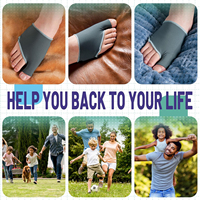 Coussinets métatarsiens en gel orthopédique, coussinets pour l'avant-pied, coussinets lavables et durables pour hommes et femmes, soulagement de la douleur du nerf de Morton, beige