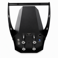 Canon à colonne de gaz CO2 à quatre têtes avec contrôle DMX512, construction métallique, alimentation CA