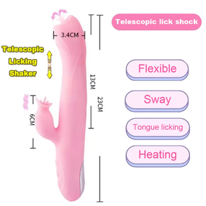 <span class=keywords><strong>Hedone</strong></span> rétractable rose tige chauffage puissance béton langue vibrateurs femmes réaliste adulte Oral sexuel vibrateur - Product Image 3