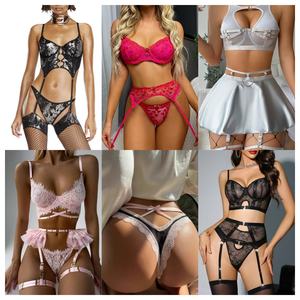 Prendas moldeadoras para mujeres, levantadores de cadera, entrenadores cortos de cintura alta, monos ajustados, ropa interior sexy, etc. Todo combinado. - Product Image 1