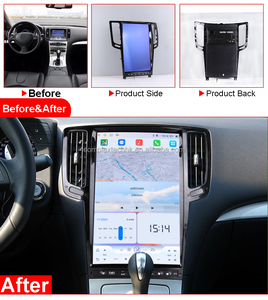Autoradio multimédia Android style Tesla 14,5 pouces avec GPS pour Infiniti G25 G37 G37S Q60 2007-2013, écran tactile - Product Image 3