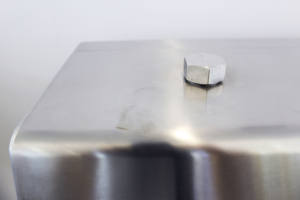 VICTORY Évier mural en acier inoxydable robuste avec fonction de séchage pour les fournitures Inox Hotel & Restaurant & Hospital - Product Image 5