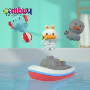 Bébé salle de bain jeu <span class=keywords><strong>eau</strong></span> pulvérisée bateau arroseur jouet bébé bain pommeau de douche - Product Image 2