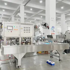 Su fincan doldurma makinesi üretim hattı tesisi fincan doldurma makinesi otomatik uygun ve verimli