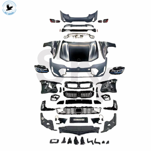 Kit carrosserie pour <span class=keywords><strong>Bmw</strong></span> série 3 F30 F35 <span class=keywords><strong>320i</strong></span> 325i 330i mise à niveau <span class=keywords><strong>2023</strong></span> + G20 G28 phares feux arrière pare-chocs capot M-sport kit carrosserie - Product Image 2