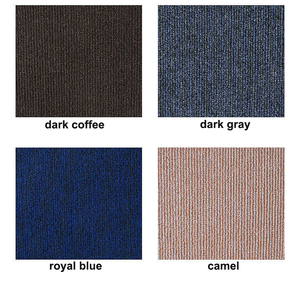 Dalles de moquette en polyester auto-adhésives, rembourrées, antistatiques, durables, lavables et antidérapantes pour la maison et le <span class=keywords><strong>golf</strong></span> - Product Image 3