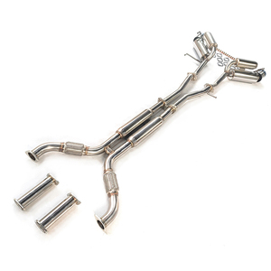 Tuyau d'échappement pour Nissan 350Z 03-09 Z33 V35 3.5 Système d'échappement Catback en acier inoxydable pour <span class=keywords><strong>voiture</strong></span> - Product Image 5