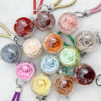UKIQUEEN Vente en gros d'ornements de roses préservées, rose éternelle pour la décoration des fêtes