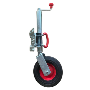 Cric de <span class=keywords><strong>remorque</strong></span> à manivelle 2000lbs 680mm--930mm 10 pouces Roue pleine Roue jockey pour vélo <span class=keywords><strong>Semi</strong></span>-<span class=keywords><strong>remorque</strong></span> Type en acier - Product Image 4