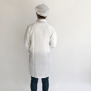 <span class=keywords><strong>Batas</strong></span> <span class=keywords><strong>de</strong></span> Laboratorio Antiestáticas Unisex, Reutilizables, <span class=keywords><strong>de</strong></span> Poliéster, Libres <span class=keywords><strong>de</strong></span> Pelusas y Antipolvo, para Cuartos Limpios - Product Image 3