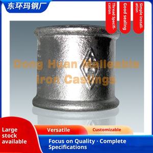 弯头和内螺纹固定可锻管件热浸镀锌六角头中国 - Product Image 4