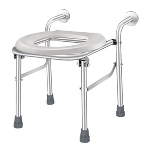 Folding Sit Disabled Shower Handicap Chair <b>Bath</b> Toilet Chairs Adult Shower Commode Toilet Sit Chair - Product Image 1