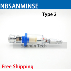 Régulateur de filtre pour aérographe NBSANMINSE 8 mm avec manomètre pour pistolet de pulvérisation - Product Image 3