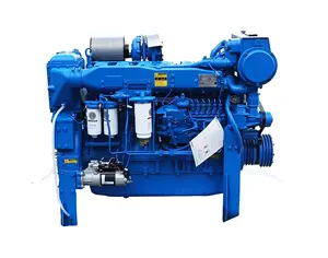 IN SALE WD12C327-15 Marine Diesel Engine 4 stroke aftercooler motor 240 kw/326 hp/1500 rpm for ship use