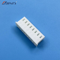 Conector hembra de plástico JINDA de 2.5mm 250-8Y de 8 pines para PCB, conector de cabezal tipo wafer de Nylon66 para cable a placa, montaje en placa de 2.5A