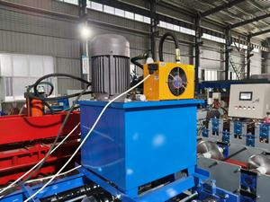 Machine <span class=keywords><strong>de</strong></span> fabrication <span class=keywords><strong>de</strong></span> tôles <span class=keywords><strong>de</strong></span> <span class=keywords><strong>toiture</strong></span> à double couche, trapézoïdale et ondulée en une seule ligne - Product Image 6