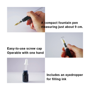 Papeterie compacte plume fine stylos d'écriture ABS Flex Cross Fountain Metal Pen Printing - Product Image 5