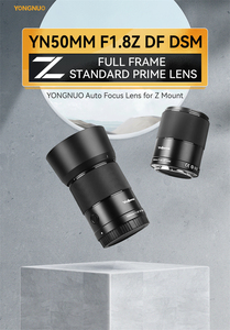 Yongnuo เลนส์กล้อง YN50mm F1.8Z Df DSM เต็มเฟรมโฟกัสอัตโนมัติ Z mount เลนส์สำหรับ <span class=keywords><strong>Nikon</strong></span> <span class=keywords><strong>Z9</strong></span> Z7 Z5 Z6 Z50 - Product Image 5