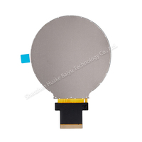 Modul LCD TFT Transmisif IPS Resolusi Tinggi 480*480 Layar Sentuh Kapasitif Bundar Kustom 2,76 Inci Antarmuka SPI+RGB