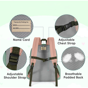 <span class=keywords><strong>Zaino</strong></span> Leggero Personalizzato Fuliya per Bambini 1-5 Anni, Borsa Scuola per <span class=keywords><strong>Asilo</strong></span>, Viaggi e Uscite Quotidiane - Product Image 5