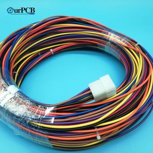 Кабельный жгут для промышленного электронного оборудования, роботов и механических рук: прочная изоляция из PTFE, ПВХ, нейлона, PBT, резины - Product Image 1