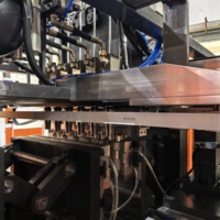 Machine de moulage par étirage-soufflage entièrement automatique à grande vitesse Équipement de fabrication de bouteilles à pas réglable