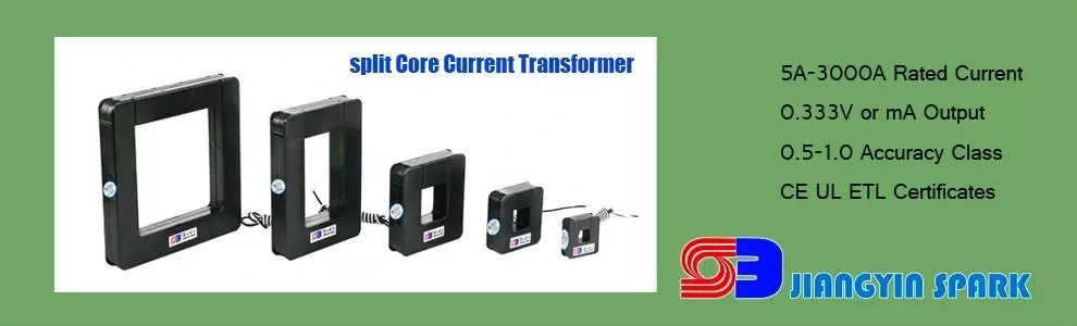 AC 50A with DC 4-20mA split core DC output current sensor