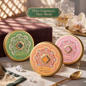Set de Regalo de Crema de Manos con Fragancia de Aceites Esenciales y Péptidos, Aroma Oriental, Caja de Cuidado de Manos Nutritiva - Product Image 6