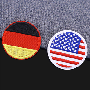 Tùy Chỉnh Hot Chết Lớn Thể Thao Cờ Áo Khoác Phim Hoạt Hình Động Vật 3D Dệt Thêu Quần Áo Quần Áo Vá Thêu Sắt Trên Các Bản Vá Lỗi - Product Image 5