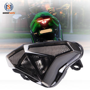 Feu arrière <span class=keywords><strong>LED</strong></span> de moto <span class=keywords><strong>12V</strong></span> pour Kawasaki Ninja 650R/ER6N 2012-2014 – Feu stop/position/clignotant - Product Image 5
